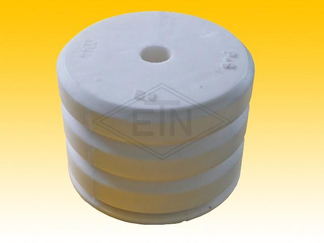 Lift buffer T10/E9/Type B, ø 220 x 160 mm, with plastic bush, according to EN 81-1/2 without CE mark
Note:
This lift buffer may be used in elevators operating within the EU only as a spare part o...