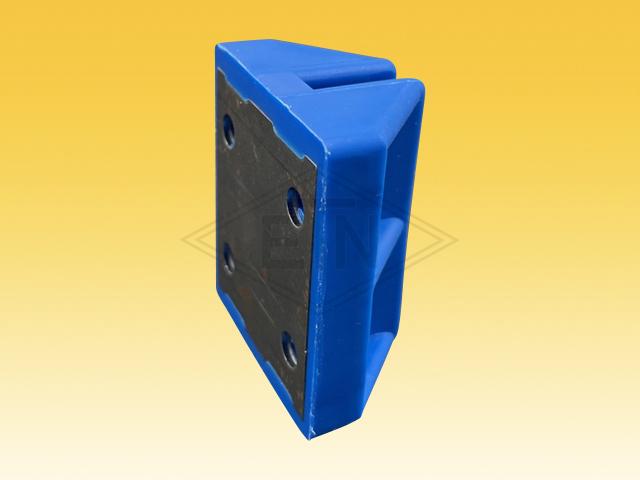 Guide holder ETN VS-60 TPE, for rail 5 mm, for (small) goods lift or counterweight, with metallic safety guide
