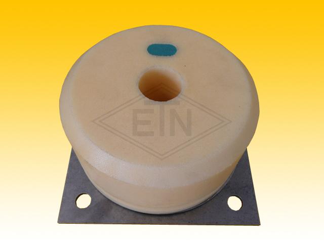 Lift buffer EN4, ø 165 x 80 mm, with square steel plate, according to EN 81-1 / 2, without CE mark
Note:
This lift buffer may be used in elevators operating within the EU only as a spare part of ...