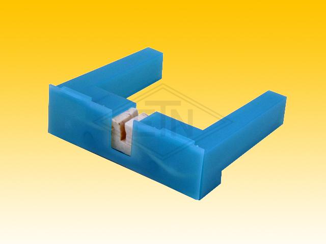 Guide rail lubricator (plastic) ETN 120, for rail 5-16 mm, 145 x 42 x 120 mm height, including screws M6 x 10 mm