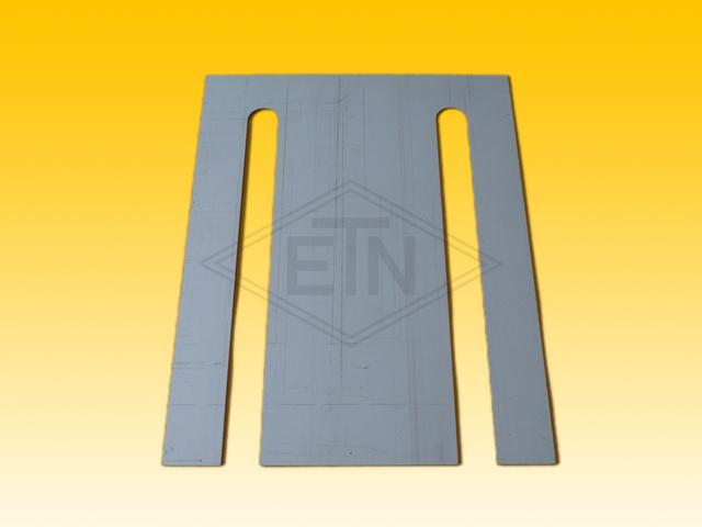 Fill plate for guide holder HSML + HSMLN, 140 x 180 x 1 mm, steel, galvanized