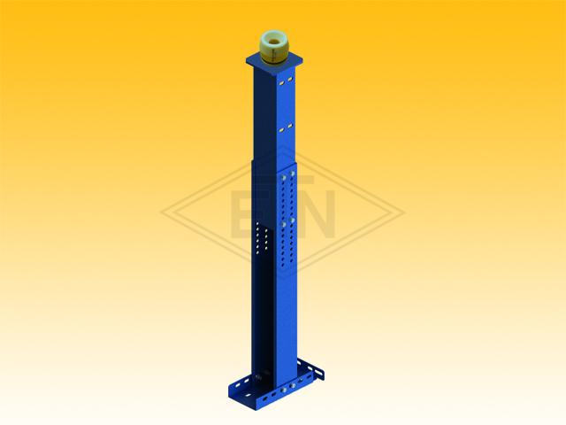 Buffer support size 5, Height 1.005 - 1.405 mm, maximum charge 2.000 kg per support,
Maximum rated velocity 1m/s