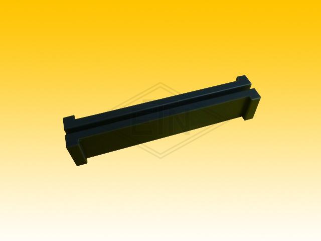 Insert 5 PE, with bund, for rail 5 mm, 170/150 x 31 x 30 mm, ETN-HM-1000, fits for Freissler-lifts